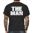 The Man Distressed Logo Mens Back Print T-shirt