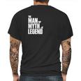 The Man The Myth The Legend Mens Back Print T-shirt