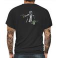 The Mandalorian And Baby Yoda Mens Back Print T-shirt