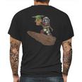 The Mandalorian Boba Fett Baby Yoda Mens Back Print T-shirt