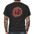 The Mandalorian Bounty Hunter Stamp Mens Back Print T-shirt