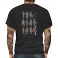 The Mandalorian Bounty Hunters Mens Back Print T-shirt