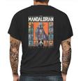 The Mandalorian Character Grid This Is The Way Mens Back Print T-shirt