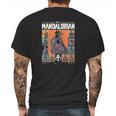 The Mandalorian Character Grid Mens Back Print T-shirt