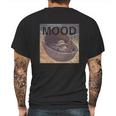 The Mandalorian Child Baby Yoda Nap Mood Mens Back Print T-shirt