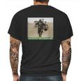 The Mandalorian And The Child Funny Meme Mens Back Print T-shirt