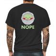 The Mandalorian The Child Nope Mens Back Print T-shirt