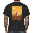 The Mandalorian And The Child Poster Mens Back Print T-shirt