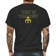 Mandalorian Design This Is The Way Mens Back Print T-shirt