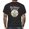 The Mandalorian Holiday Feast Mens Back Print T-shirt