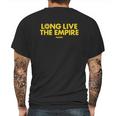 The Mandalorian Long Live The Empire Mens Back Print T-shirt