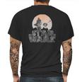 The Mandalorian Sleeping Child Silhouette Mens Back Print T-shirt