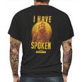 The Mandalorian I Have Spoken Mens Back Print T-shirt