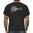 Marca Peru Mens Back Print T-shirt