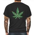 Marijuana Unite Mens Back Print T-shirt