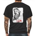 Marilyn Monroe Tattooed Mens Back Print T-shirt