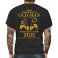 Marion High School Mens Back Print T-shirt