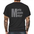 Martin Malcolm Medgar African American Afrocentric Mens Back Print T-shirt