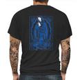 Mary Guadalupe Blue Tattoo Mexico Art Mens Back Print T-shirt