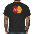 Mastercard Finesse Mens Back Print T-shirt