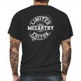 Mccarthy Funny Surname Family Tree Birthday Reunion Gift Mens Back Print T-shirt