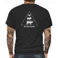 Meat Smoker Lover My Food Pyramid Mens Back Print T-shirt