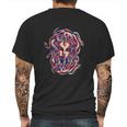 Medusa Head Snake Hair Greek Mythology Gift Mens Back Print T-shirt