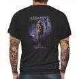 Megadeth Mens Back Print T-shirt