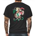 Mexican Pride Mariachi Mexico Flag Camiseta Mexicana Mens Back Print T-shirt