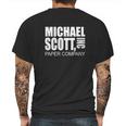 Michael Scott Paper Company Mens Back Print T-shirt