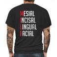 Milf Mesial Incisal Lingual Facial Funny Dental Mens Back Print T-shirt