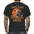 Mimzy Witch Halloween Gift Mens Back Print T-shirt