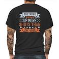 The Mind Messes Up More Shots Than The Body Mens Back Print T-shirt