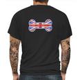 Mirage Pet Products 1Bone Shaped United Kingdom Union Jack Flag Mens Back Print T-shirt