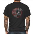 Miyamoto Musashi Samurai Ronin Mens Back Print T-shirt