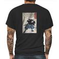 Miyamoto Musashi Two Swords B Mens Back Print T-shirt