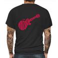 The Monkees Band Logo Pink Mens Back Print T-shirt