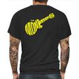 The Monkees Band Logo Yellow Mens Back Print T-shirt