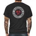 Mortuary Response Team 2020 Biohazard For Embalmers Mens Back Print T-shirt