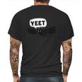 Mothman Says Yeet Funny Cute Cryptid Graphic Design Printed Casual Daily Basic Mens Back Print T-shirt