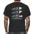 Motorcycle Ok Go Back Something Went Wrong Mens Back Print T-shirt