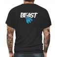 Mr Beast Shirt Mens Back Print T-shirt