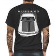 Mustang Boss 69 White Mens Back Print T-shirt