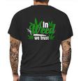 I N W E E D W ER U S T Mens Back Print T-shirt