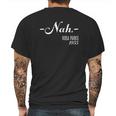 Nah Rosa Parks 1955 Black History Mens Back Print T-shirt