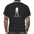 Nakd Athena Portland Oregon Demonstration Sculpture Mens Back Print T-shirt