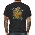 Namastay Home And Get High Namaste Marijuana Mens Back Print T-shirt