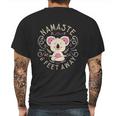 Namaste Stay 6 Feet Away Social Distancing Yoga Design Mens Back Print T-shirt