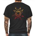 Naruto Seal T-Shirt Mens Back Print T-shirt