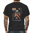 Naruto Shippuden Vintage Style Badges Mens Back Print T-shirt